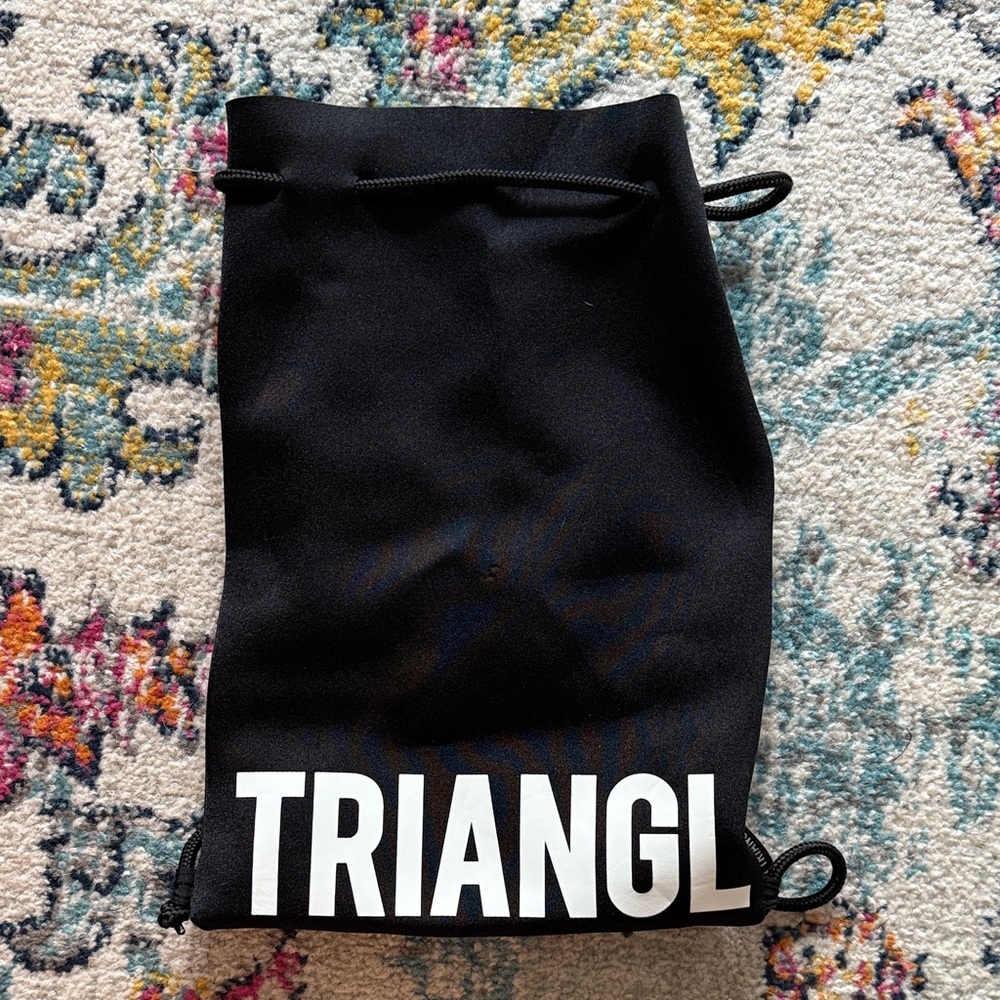 Triangl Swimwear Black Travel Bag